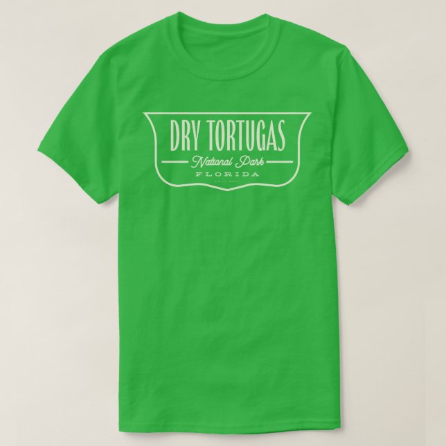 Dry National Park Shield Tan T Shirt (Design framsida)
