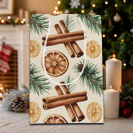 Dry Oranges Cinnamon Sticks Fir Branches