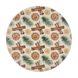 Dry Oranges Cinnamon Sticks Fir Branches