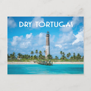 Dry Tortugas Florida fyr fotografi Vykort