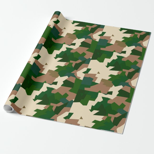 Dry Tundra Camo Presentpapper (Utrullad)