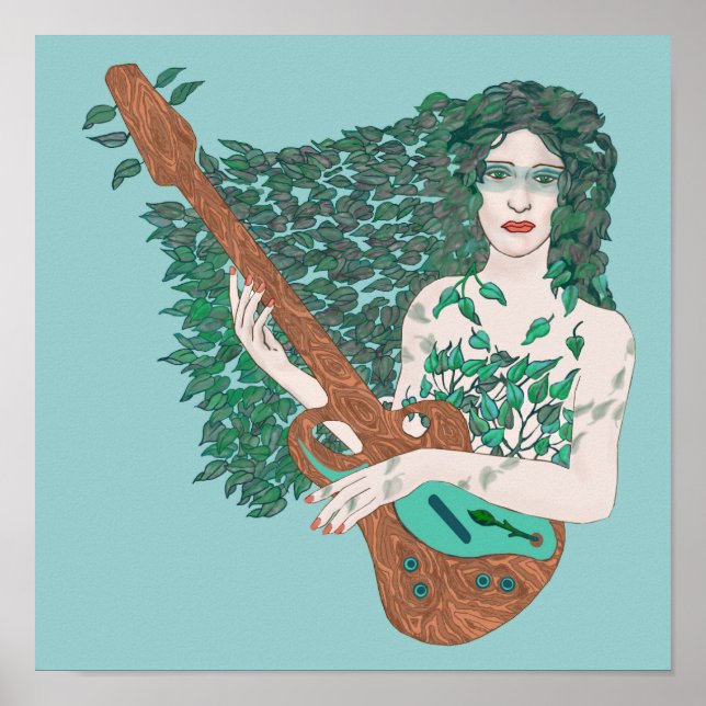 Dryads Ax Poster (Framsidan)