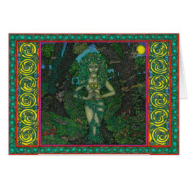 Dryadsbägare Hälsningskort