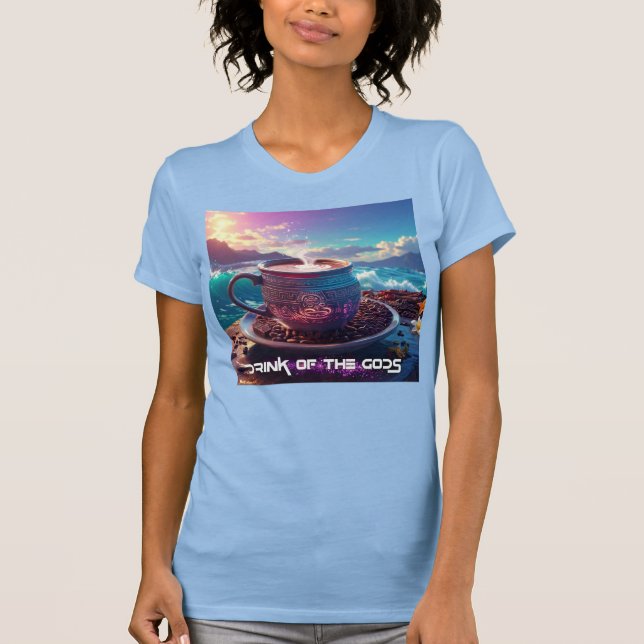 DRYCK FÖR GUDARNA - KAKAO T SHIRT (Framsida)