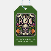 Dryck Halloween Skelett Gift Apoteksrörelse Gotisk