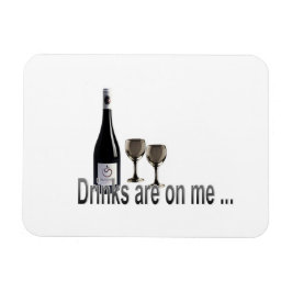 Drycken är på mig magnet