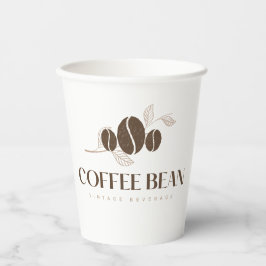 Drycker av vintage av kaffebönor