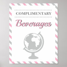 Drycker Drycker Resa Flygplan Flygbolag Party