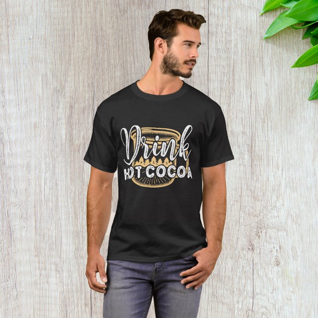 Drycker Hett Kakao T Shirt (Skapare uppladdad)