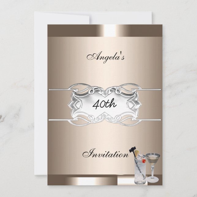 Dryckes- och kaffepartysinvitation inbjudningar (Framsida)