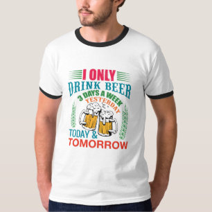 dryckesöl t-skjortdesign t shirt