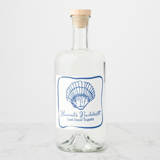 Drycketikett för senaste popup-tangenten spritflaskor etikett (Framsida)