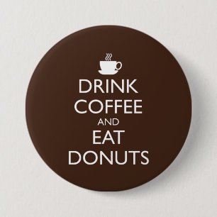 DRYCKKAFFE- OCH ETTSDONUTER KNAPP