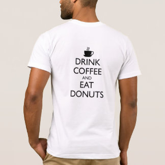 DRYCKKAFFE- OCH ETTSDONUTER T-SHIRT