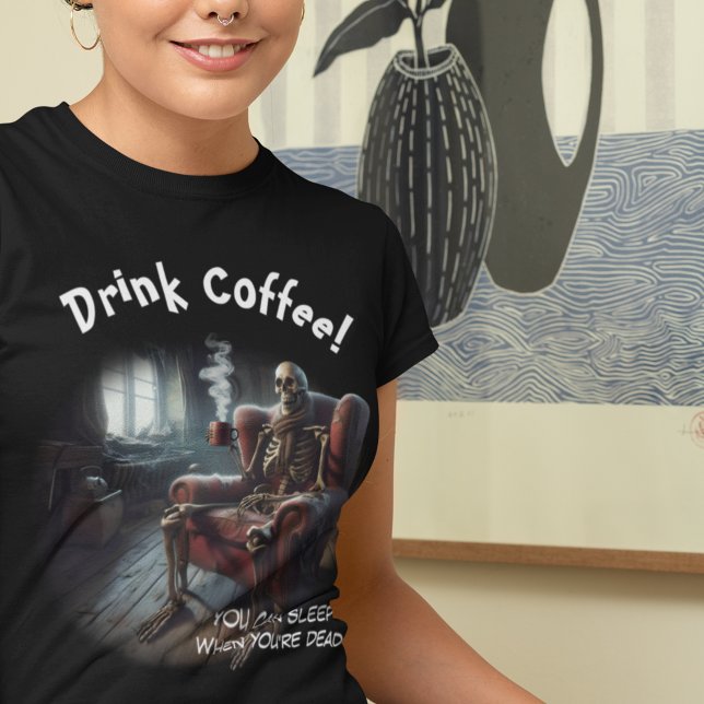 Dryckkaffe T-Shirt (Skapare uppladdad)