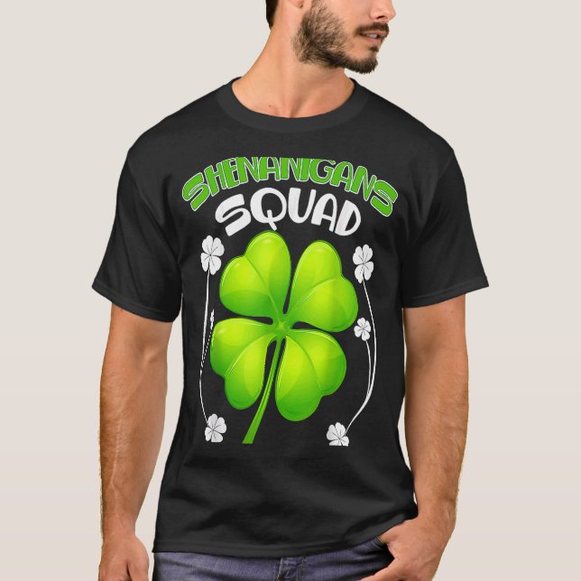 Dryckning av Fyrkantsgruppen St patricks day T Shirt (Framsida)