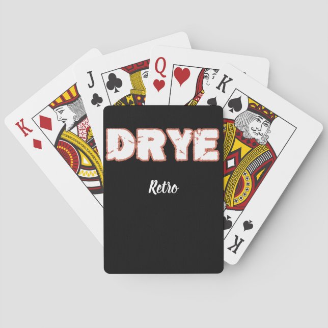 drye text bold thypo casinokort (Baksidan)