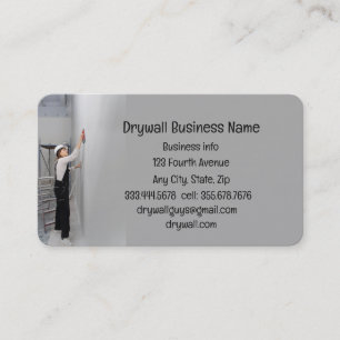Drywall Anpassningsbar Sheetrock Plaster Visitkort