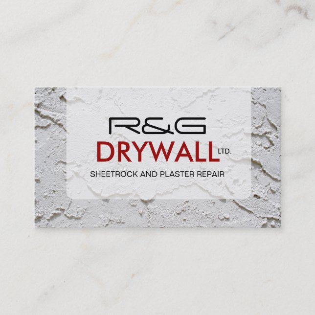 DRYWALL FÖRETAG VISITKORT (Framsida)