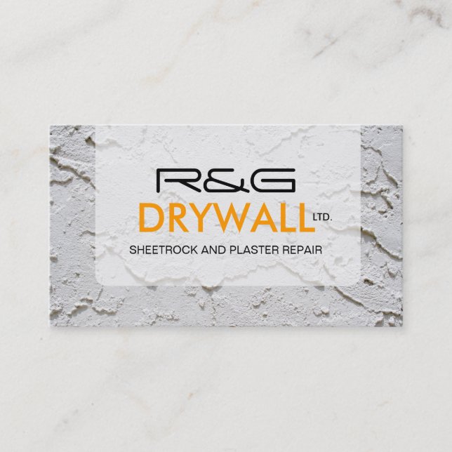 DRYWALL FÖRETAG VISITKORT (Framsida)