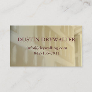 drywall visitkort