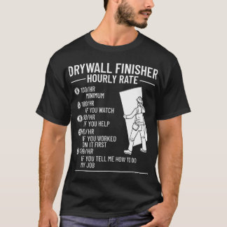 Drywaller Hanger för reparationsinstallatör för sl T Shirt