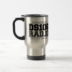DS106RAD.IO-radikal i för radikal travel mug ut Resemugg