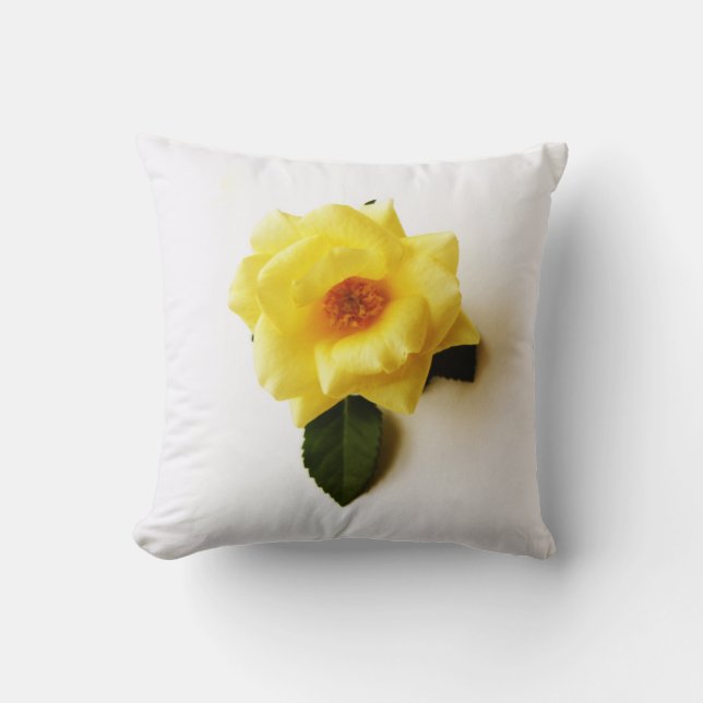 DS Chrysanthemum eller Gul ros tpcnm Kudde (Framsida)