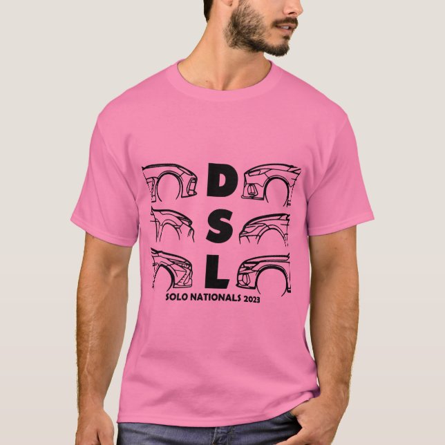 DS Dam T-skjordedesign T Shirt (Framsida)