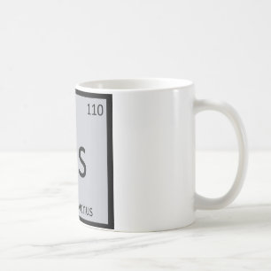 Ds - Deinonychus Dinosaur Kemi Periodiska Systemet Kaffemugg