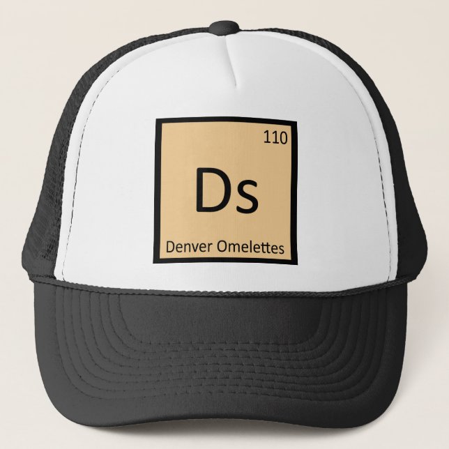 Ds - Denver Omeletter Kemins Periodiska System Keps (Framsida)