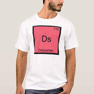 Ds - Descartes Rolig Kemitecken T-Shirt
