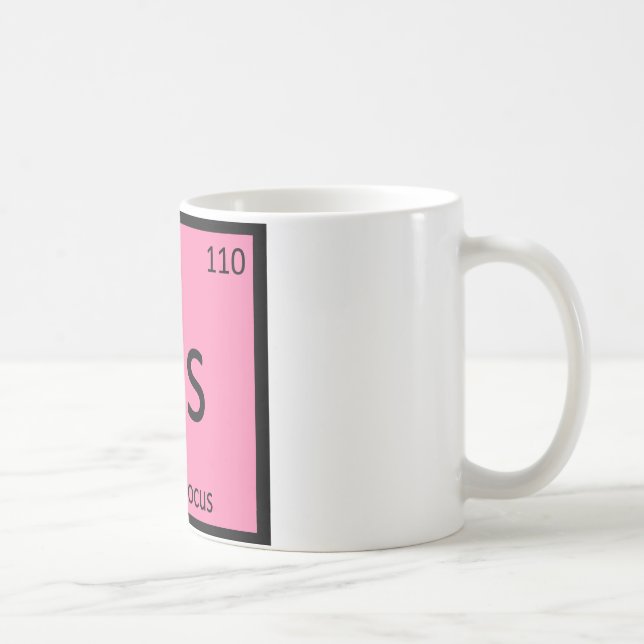 Ds - Diplodocus Dinosaur Kemi Periodiska Systemet Kaffemugg (Höger)