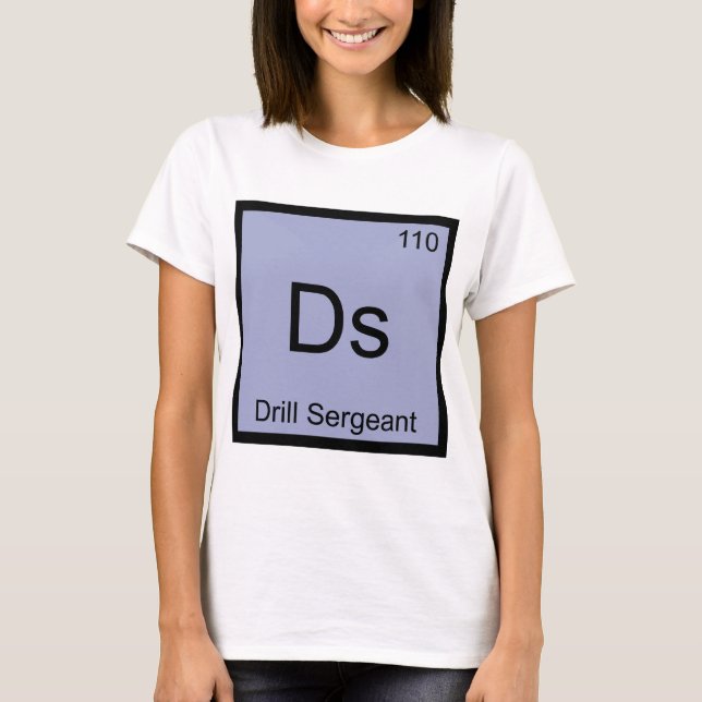 Ds - Inspektör Chemistry Inslag Symbol Tee (Framsida)