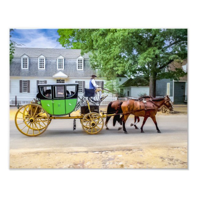 DSC02366-Williamsburg Carriage Fototryck (Framsidan)