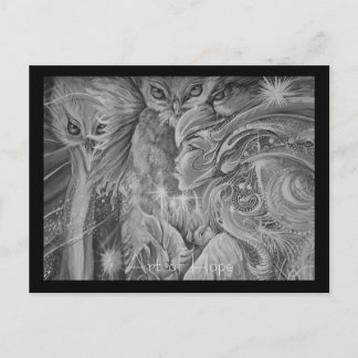 DSC04288 konst av hopp Vykort