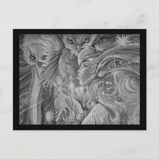 DSC04288 konst av hopp Vykort (Framsida)