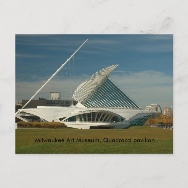 DSC_0127, Milwaukee Art Museum, Quadracci pavilion Vykort (Framsida)