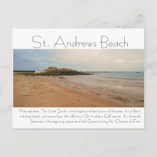 DSC_0217, St. Andrews Beach, Pictured here, The.. Vykort