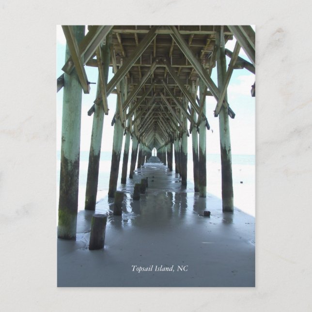 DSCF2806, Topsail Island, NC Vykort (Framsida)