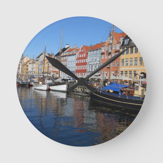 DSCN2826.JPG Nyhavn, Köpenhamn Rund Klocka (Framsida)