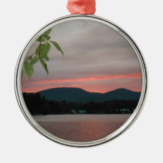 DSCN5689.JPG-solnedgång i de Berkshire bergen Julgransprydnad Metall