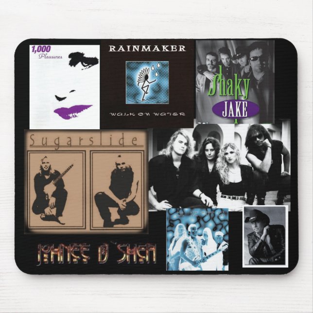 D'Shea Collage - Mousepad Musmatta (Framsidan)
