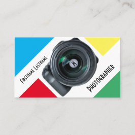DSLins Kameralinser för fotografer Videografer Visitkort