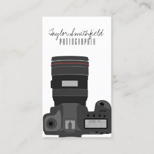DSLR-fotografi, affärskort Visitkort