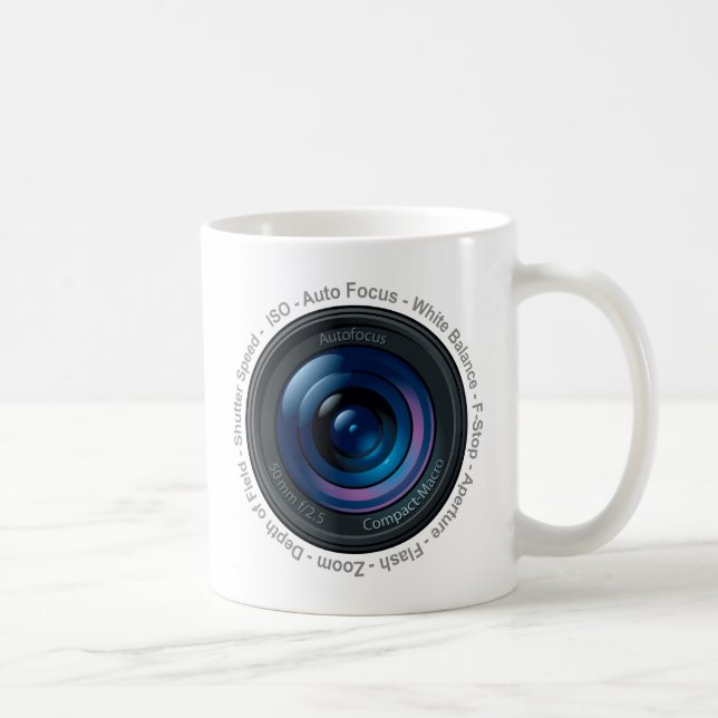 DSLR-funktion Kaffemugg (Höger)