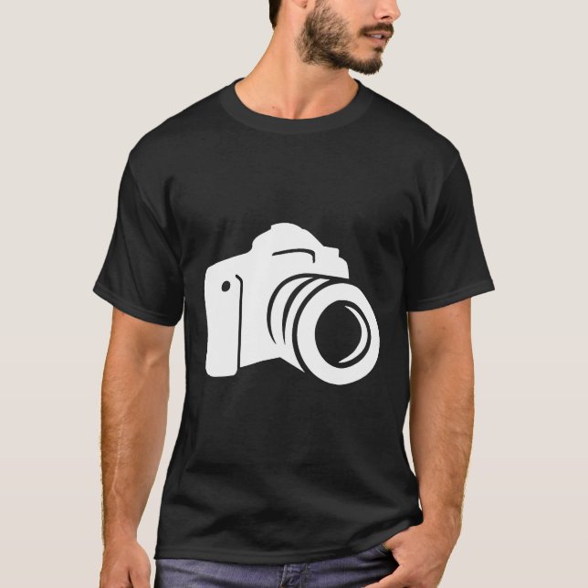 DSLR-kamera T Shirt (Framsida)