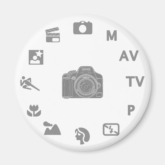 DSLR-läge Magnet (Framsidan)