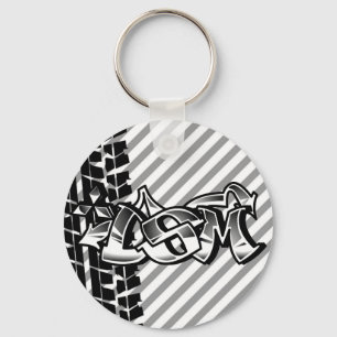 DSM-förmörkelseTalon 4g63 svartvita Keychain Nyckelring