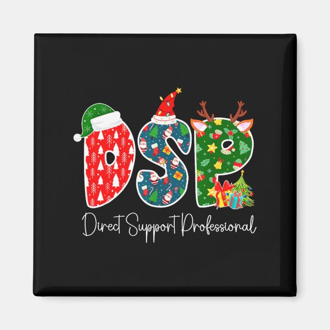 Dsp Christmas Direct Suprt Professional Xmas Famil Magnet (Framsidan)